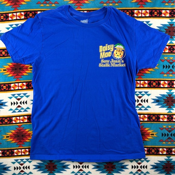 Animal Crossing Daisy Mae Sow Joan's Stalk Market‎ Graphic Tee Shirt L - Picture 1 of 6